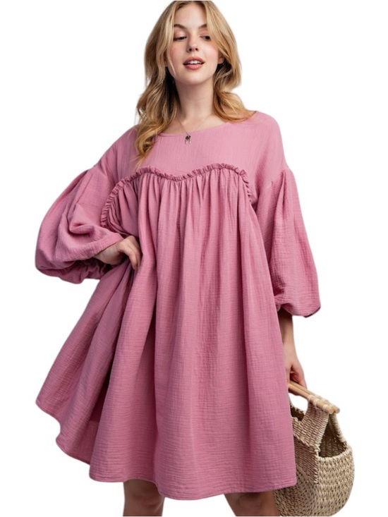 easel Dresses & Skirts - 365:  EASEL NWT DRESS MAUVE (H28)